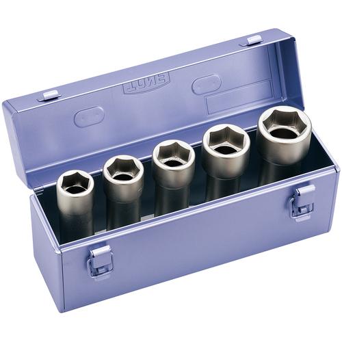 TONE 差しひびき用超ロングソケット仕掛ける(メタルトレーケース遣りかた) 5pcs 差込角19.0粍 ( NV605LL )