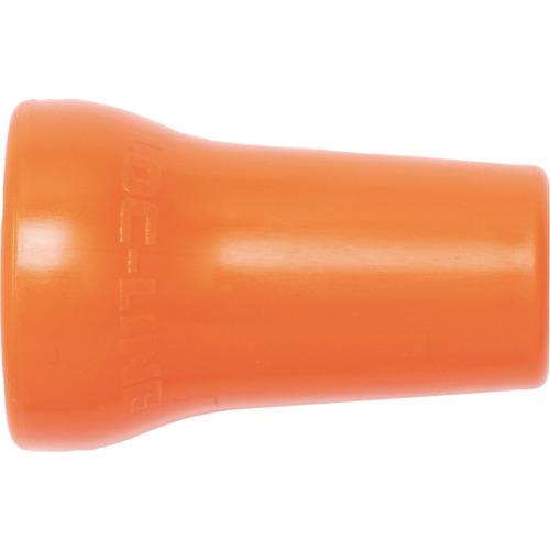 【SALE通貨価値】LOC-LINE 1/2 ラウンドノズル オレンジ色(1/2 取り合わせ)×50ケ ( 59863 )