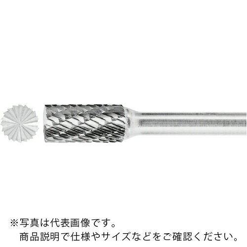 スーパー ( スーパーツール ) スーパー超硬バー シャンク径6mm(円筒エンド刃型)シングルカット(刃径19.0) ( SB1C10ES )｜配管材料プロ トキワ