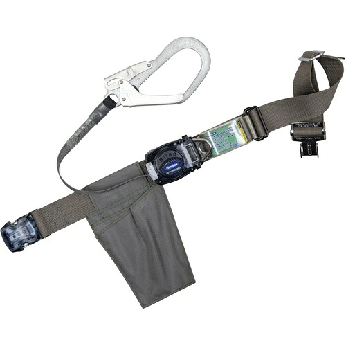 TSUYORON ( 藤井電工 ) 胴胴締め型堕ちる取り締まり用物の具(巻取手合い)鍵を掛ける規則体系なし リトライト しろがね色 M大きさ 幅50MM×長さ1200MM ワンタッチバックル遣りかた ( TBRLOT593SL1MBP ) 【製造業者取寄】