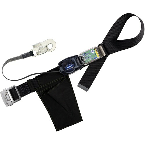 TSUYORON ( 藤井電工 ) 胴胴締め型堕ちる取り締まり用物の具(巻取手合い)鍵を掛ける規則体系なし リトラ 黒 M大きさ 幅50MM×長さ1200MM ( 肺結核-RN-551-BLK-M-JAN-BX ) 【製造業者取寄】
