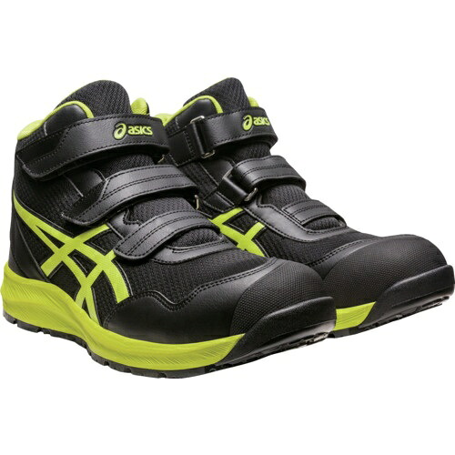 ASICS ( アシックス ) ウィンジョブCP216 黒いことXネオン菩提樹 22.5糎 ( 1273A076.001-22.5 )