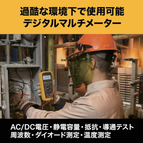 プレゼント サプライズ FLUKE 防水・防塵マルチメーター(温度測定機能