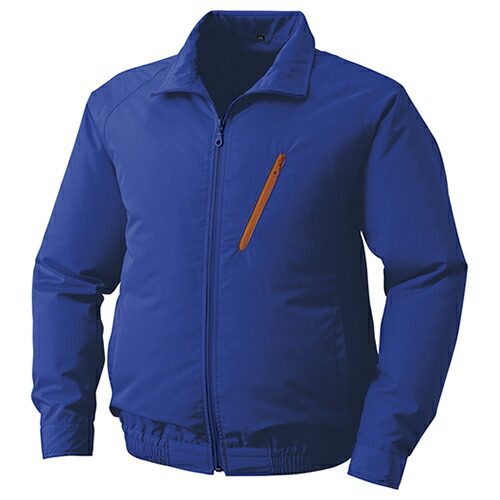 空調服 空調服R 長袖ブルゾン（ウェアのみ） \u0026 空調服R スターターキット ( KU90510/ブルー/LL + SKSP02B )