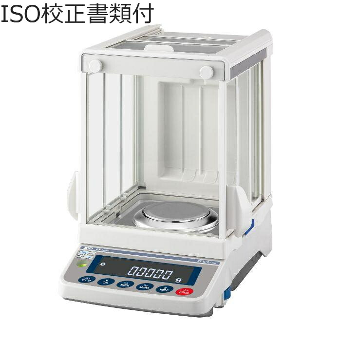 A&D 電子天秤(分銅内蔵型) 校正証明書+トレサビリティ体系図 ( GX-224A )