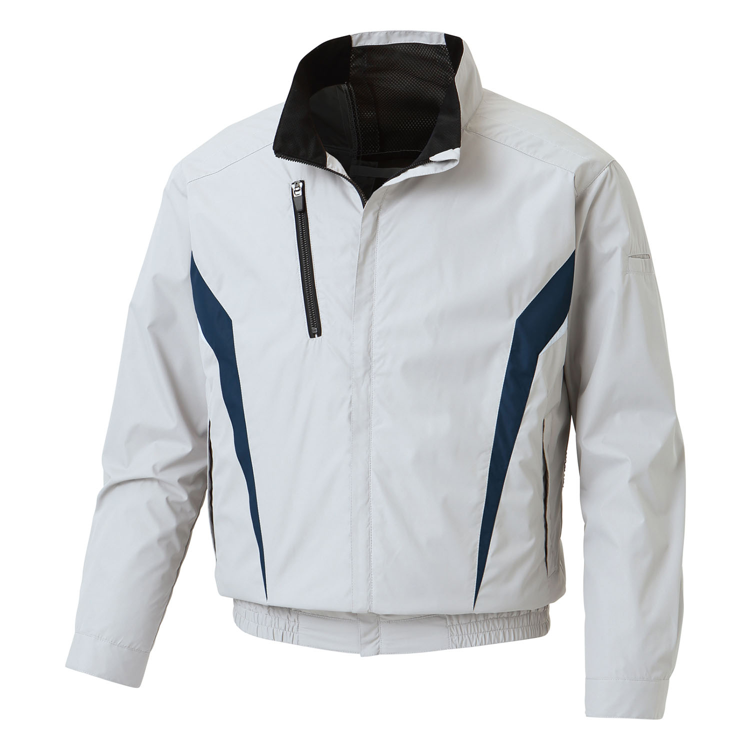 サンエス 空調風神服Rチタン加工長袖ブルゾン+デバイスセット ( KF101+6ｼﾙﾊﾞｰｸﾞﾚｰ+5L + RD9291J + RD9230H )