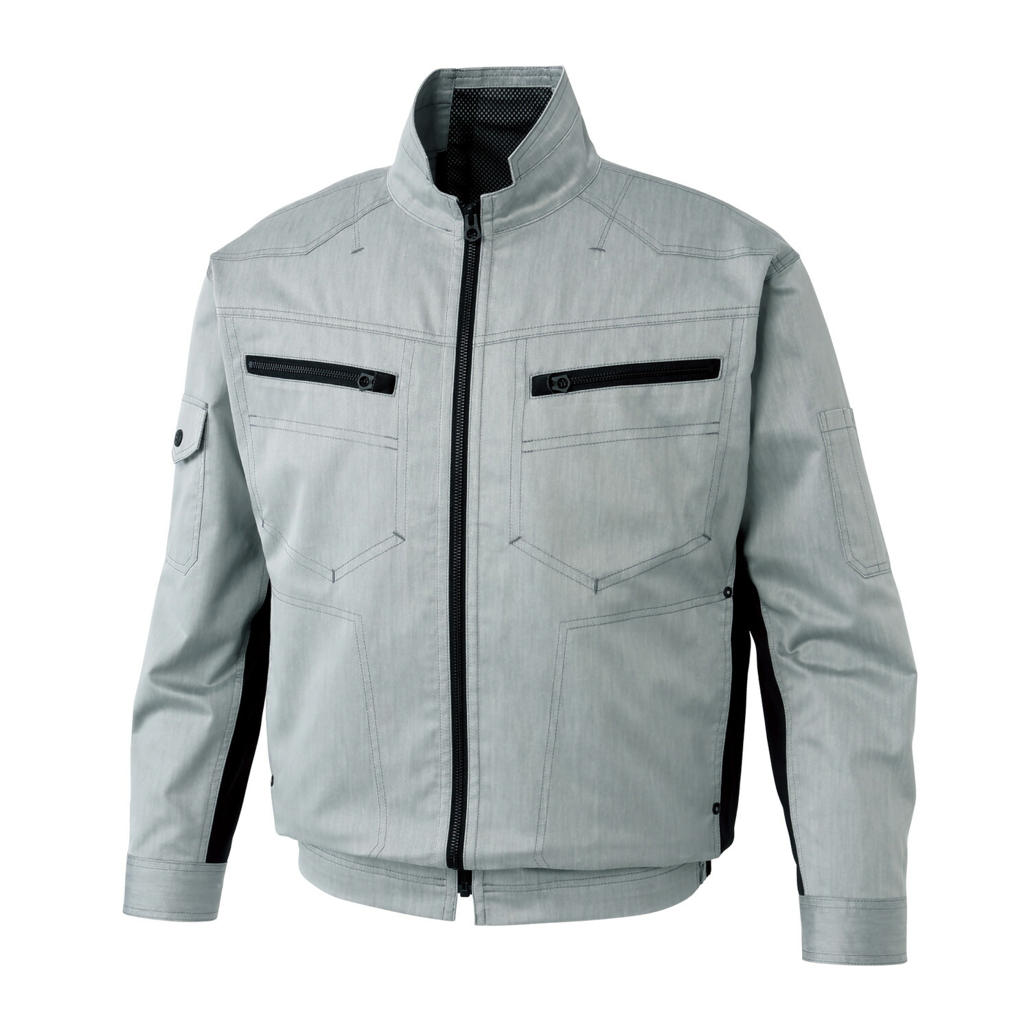 【SALE通貨価値】サンエス 冷房装置風神服R長袖上衣+デバイス仕掛ける ( KF93900+6ｼﾙﾊﾞｰ+L + RD9291J + RD9220HN )