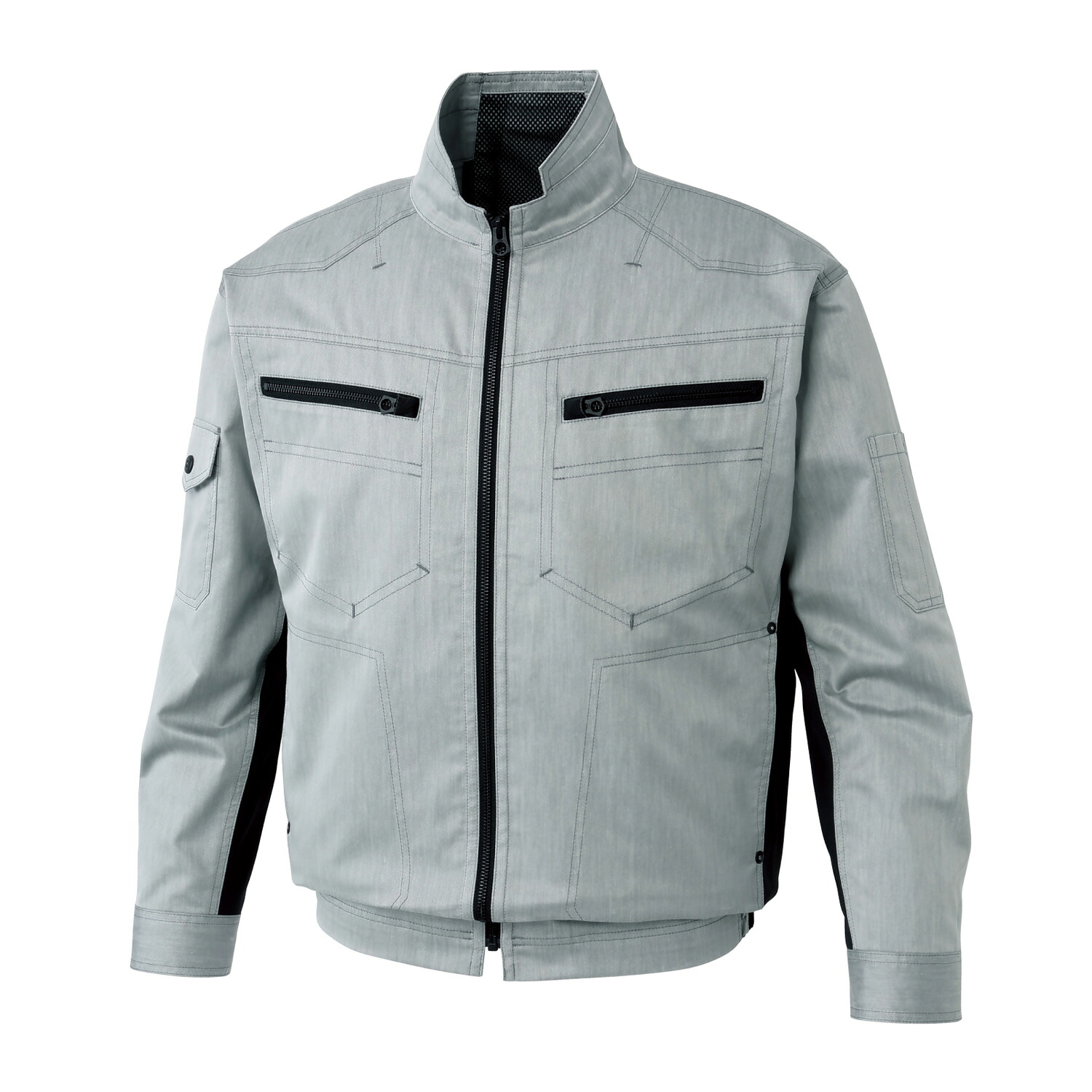 【SALE通貨価値】サンエス 冷房装置風神服R長袖上衣+デバイス仕掛ける ( KF93900+6ｼﾙﾊﾞｰ+3L + RD9291J + RD9220HN )