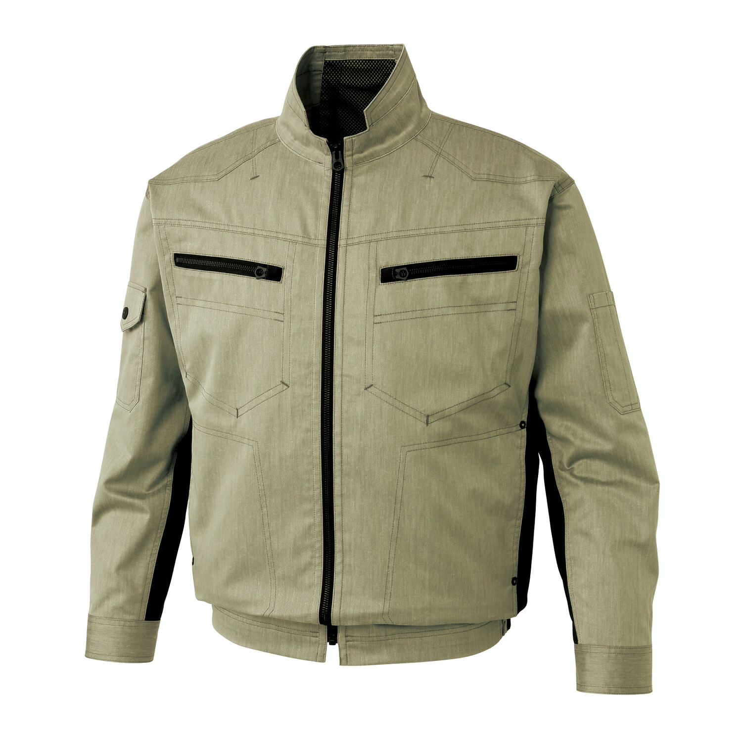 【SALE通貨価値】サンエス 冷房装置風神服R長袖上衣+デバイス仕掛ける ( KF93900+21ｶｰｷ+4L + RD9291J + RD9220HN )