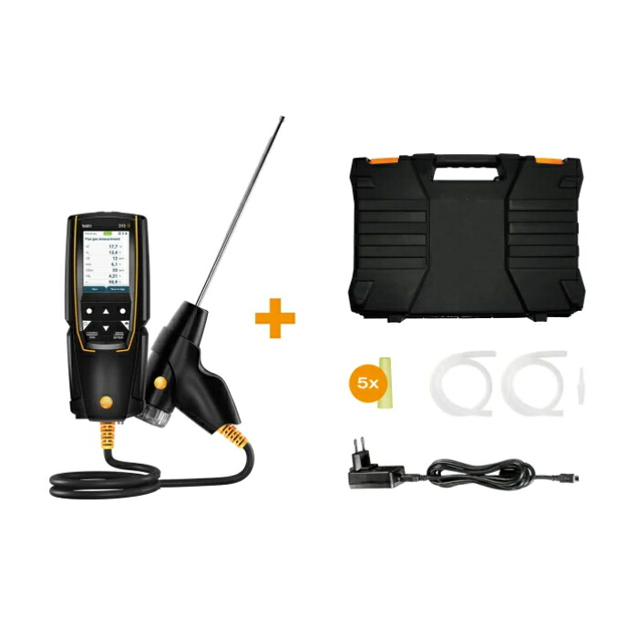 テストー testo 310-2燃えさかる排気ガス分析機器判定基準仕掛ける ( 0563 3104 )