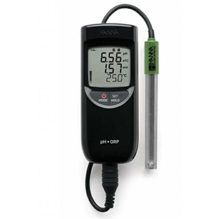 【SALE通貨価値】HANNA ( ハンナ ) 携帯型pH/pH-mV/ ORP/ ℃計1m有線テレビ ( HI 991003D )