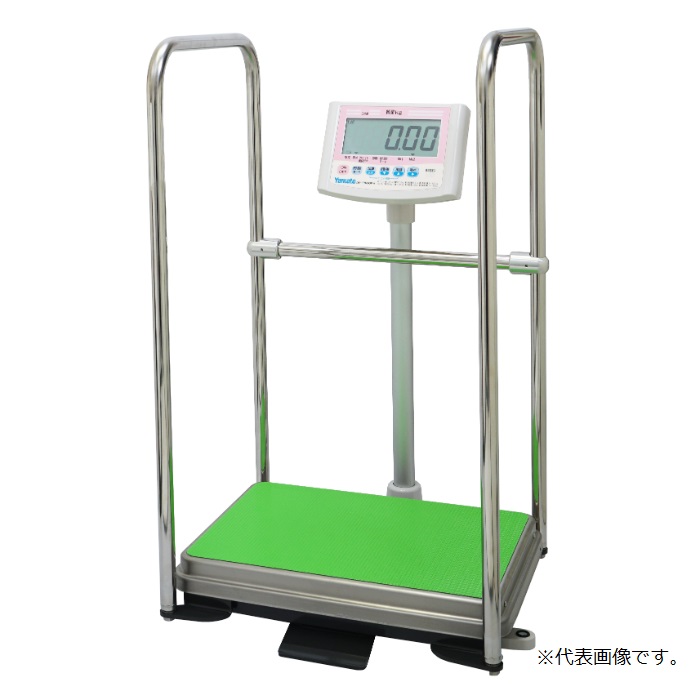 大和製衡 手すり付きデジタル体重計 DP-7800（検定付き） 手すり付き ( DP-7800PW-T-12 )