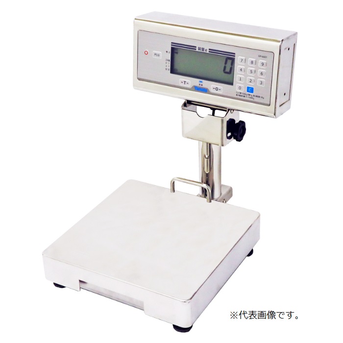 大和製衡 無線プリンター付防水型卓上デジタル台はかり DP-6601シリーズ 検定付き ( DP-6601K-BTP-6-4 )