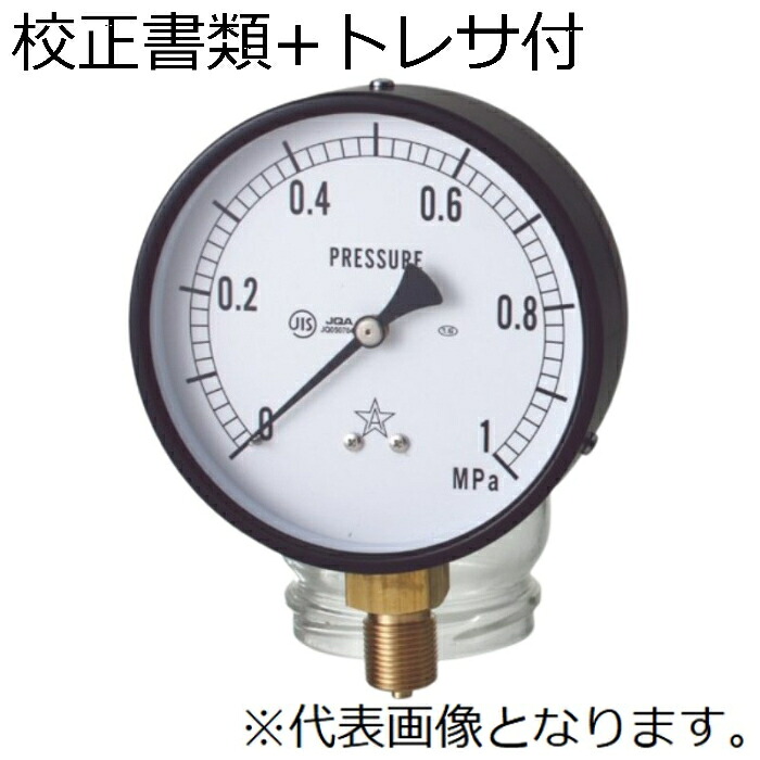 【SALE必要経費】右下精器 原則として剪断応力計 目盛り調整書きもの3点仕掛ける ( AMT3/8-100X2.5MPa(G411-211-M)-KOUSEI )