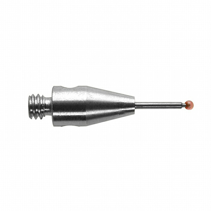 レニショー(RENISHAW) ストレートスタイラスM2 O0.7粍 ルビー球、超硬軸 - 長さ 10粍、EWL 4粍 ( A-5000-7801 )