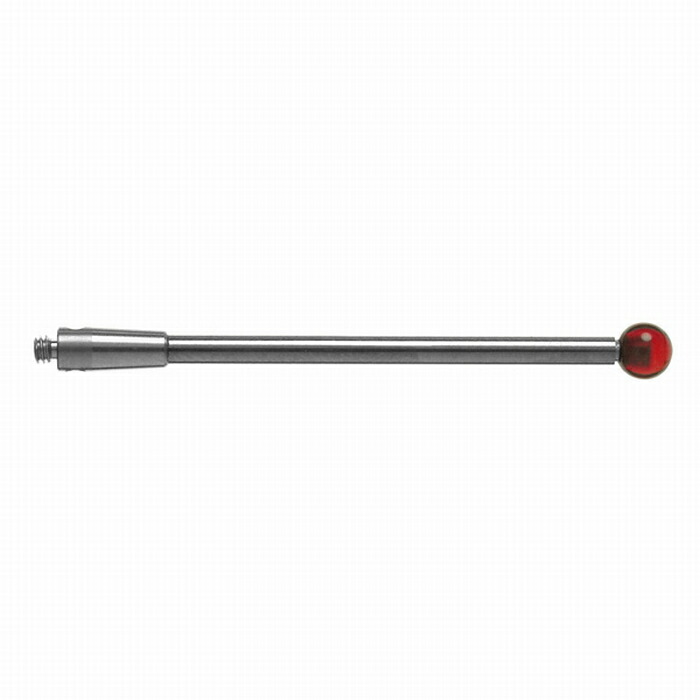 レニショー(RENISHAW) ストレートスタイラスM2 O4mm ルビー球、超硬軸 - 長さ 40mm、EWL 40mm ( A-5003-0044 )