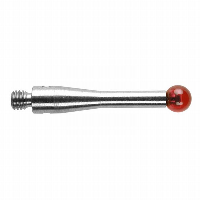 レニショー(RENISHAW) ストレートスタイラスM3 O4mm ルビー球、ステンレススチール軸 - 長さ 21mm、EWL 17.2mm ( A-5000-7606 )