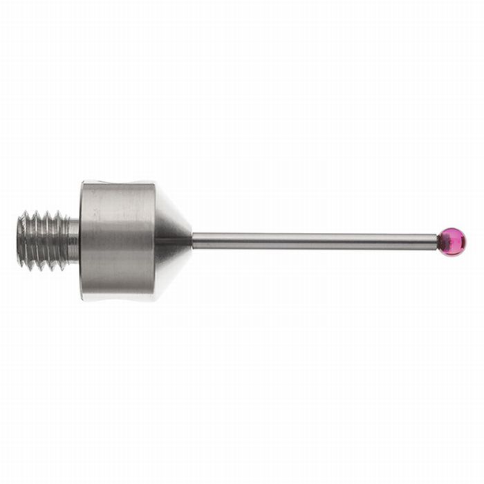 レニショー(RENISHAW) ストレートスタイラスM5 O2.5mm ルビー球、超硬軸 - 長さ 30mm、EWL 21mm ( A-5003-5217 )