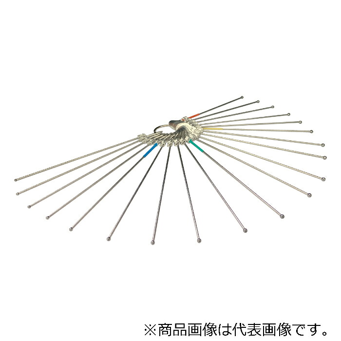 ZENSEI(全晴) どんぶり鉢ゲージSUS標準尺度20本仕かける Φ2.1～ Φ4.0(0.1トビ20本) ( BG-SS20B )