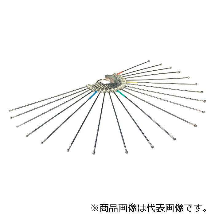 ZENSEI(全晴) ボールゲージ形状記憶標準20本セット Φ2.1～ Φ4.0(0.1トビ20本) ( BG-KS20B )