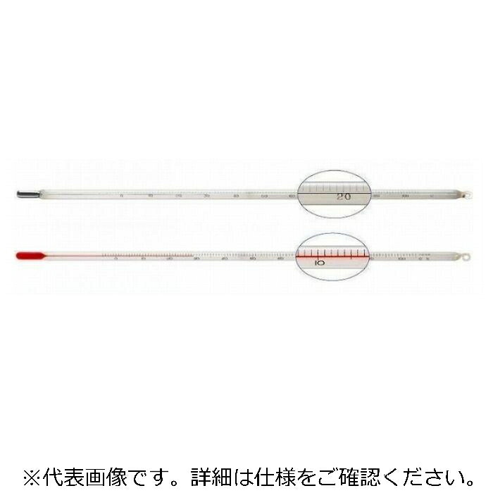 東亜表示計器製造所 JIS判定基準熱度計（JIS判定基準B7414-C） 全没式遣りかた ( JC-1603 )