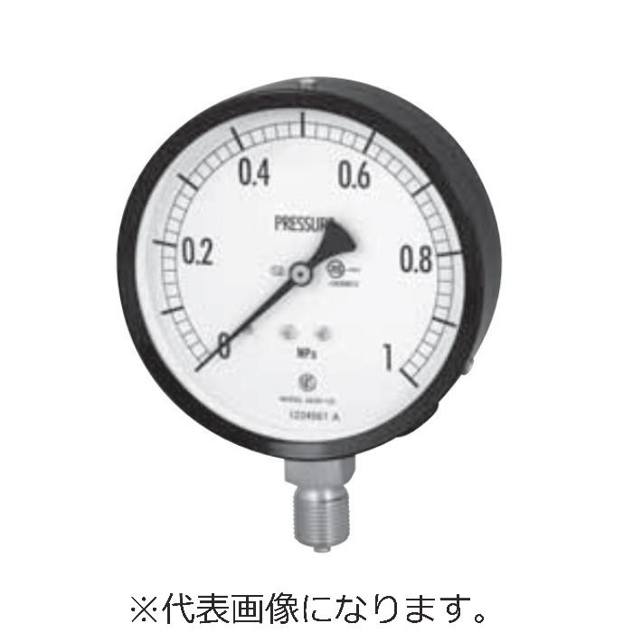 長野計器 普通形連成計(立形(A枠)、φ60、-0.1~1MPa) ( AA10-123X-0.1/1MPA )