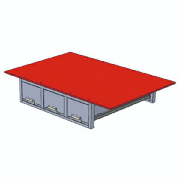 JEFCOM ( ジェフコム ) バン収納家具（3列引き出し） ( SCT-F04 ) DIY・工具-花・ガーデン・DIY-その他
