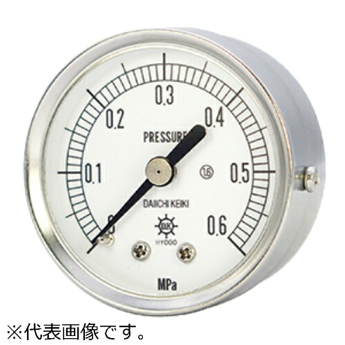 第一計器 KOT小型圧力計(要部SUS ( S-ADTR1/4-50:0.5MPA )
