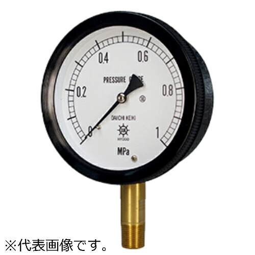 第一計器 MPPプラ密閉型圧力計(要部SUS ( S-AU3/8-100:0.1MPA )