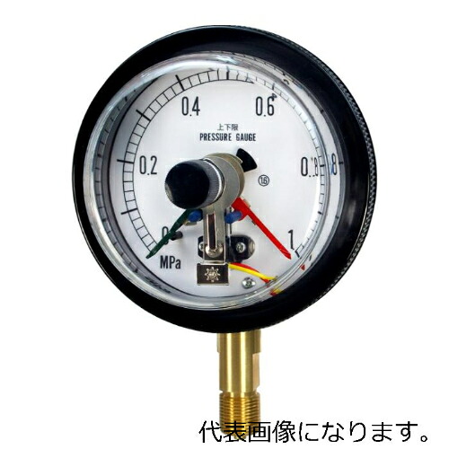 第一表示計器 SCPｺﾝﾀｸﾄ 接触点付剪断応力計要部SUS マイコンｹｰｽ(上下限接触点付) ( SCB-金-R1/2 100X40MPA )
