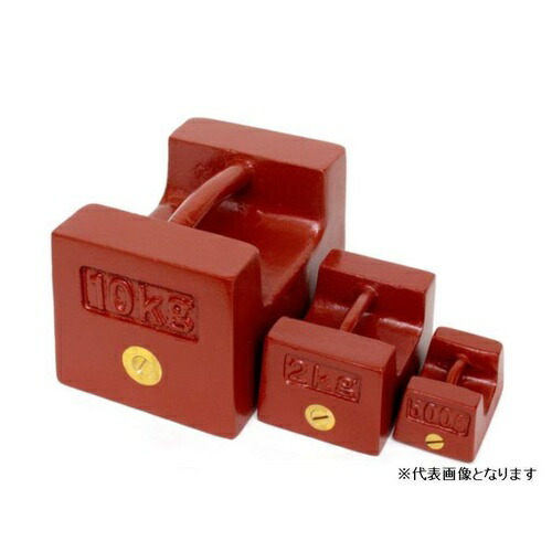 【SALE必要経費】村上看貫ばかり 鋳鉄製まくら型重し M2級 ( 5KG-M2. )