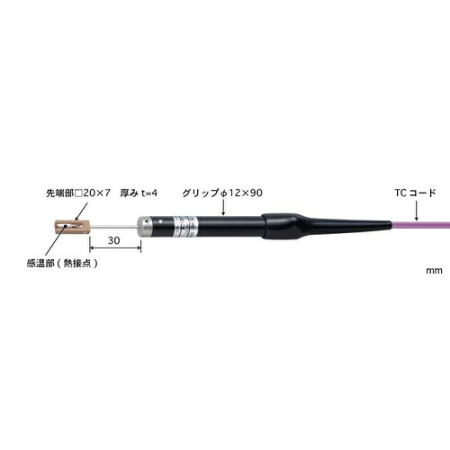 ANRITSU ( 安立表示計器 ) ごく小さい境界線の外側用(差込形)体温検知器 Model 310 ( 310E-TC1-ASP )