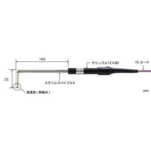 ANRITSU ( 安立計器 ) 微小表面用温度センサ CSシリーズ ( CS-73K-010-1-TC1-ASP ) 26,749円