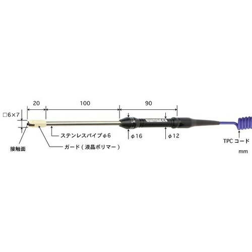 ANRITSU ( 安立計器 ) 高性能微小表面用温度センサ S形シリーズ ( S-411E-01-1-TPC1-ASP )