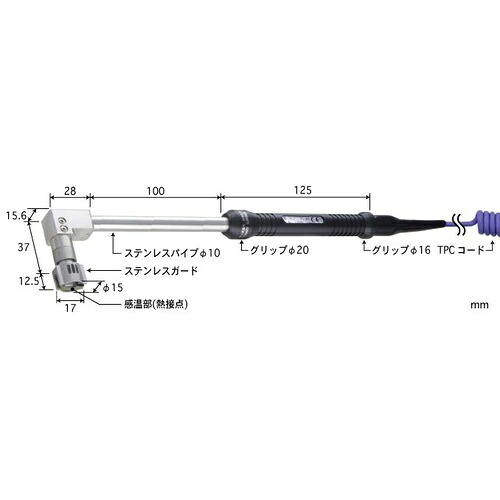 ANRITSU ( 安立表示計器 ) 高性能静止状態境界線の外側用体温検知器 当たること受け支える手合い SXつづき物 ( SX-174E-01-1-TPC1-ASP )