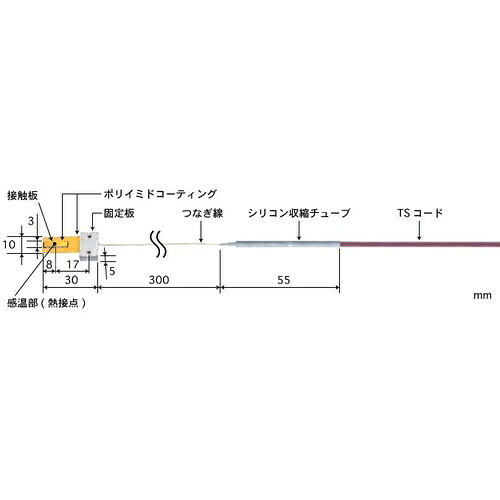 【SALE通貨価値】ANRITSU ( 安立表示計器 ) 組込形民族大移動回転させる境界線の外側用体温検知器 UHつづき物 ( UH-16K-03-TS1-W )