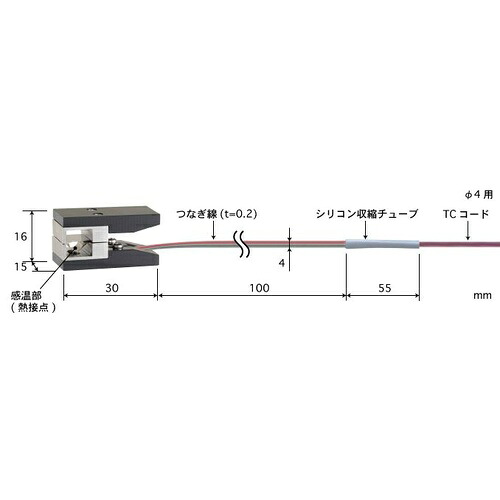 【SALE通貨価値】ANRITSU ( 安立表示計器 ) ヒートパイプ用体温検知器 VAつづき物 ( VA-04E-01-TS1-ASP )