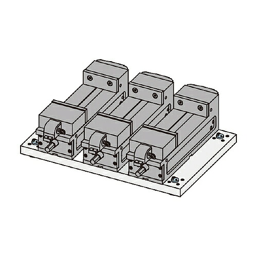 ナベヤ Q-鍵を掛ける内蔵一皿(マシンバイス付) ( MCQ0540-CV100 )