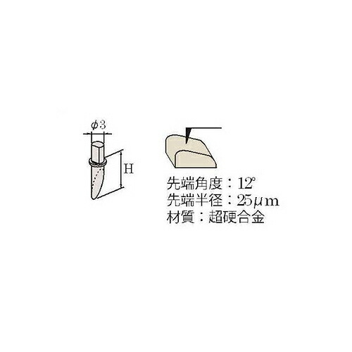 ミツトヨ 横ずっぽう測定機 部分品 ( 12AAE865/SPH-57スタイラス )