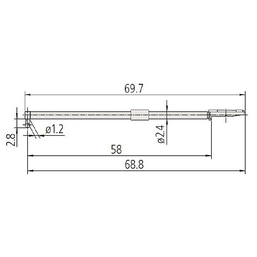 ミツトヨ 真円度測定機 付属品 12AAE306/深穴用測定子A/RA-CNC