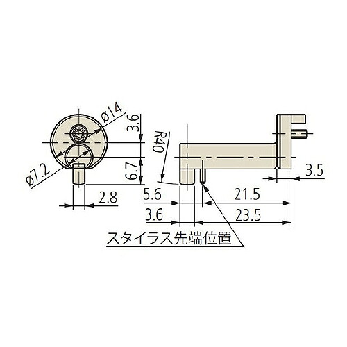 【SALE通貨価値】ミツトヨ 粗さ測定機 属する品 12AAB344/判定基準ノーズピース/SJ-400