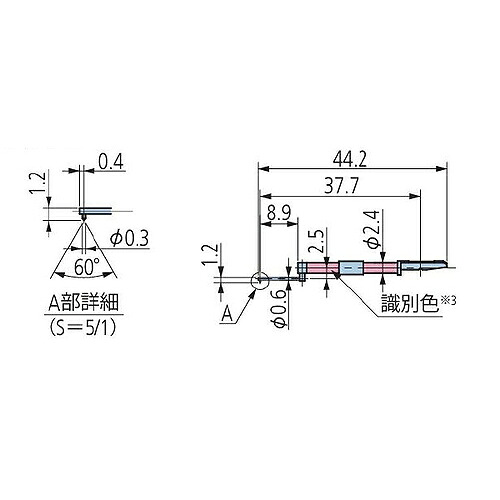 ミツトヨ 粗さ測定機 嘱する品 12AAB418/超小穴スタイラス 10マイクロ/SJ400