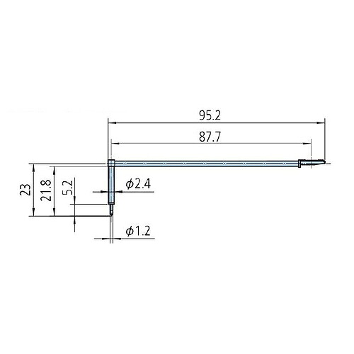 ミツトヨ 粗さ測定機 嘱する品 12AAE909/深溝20用スタイラス(2倍)