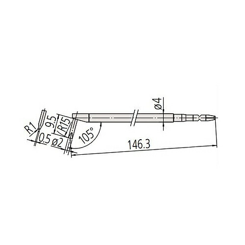 ミツトヨ 真円度測定機 付属品 12AAL039/2倍カッターマーク除去用測定子
