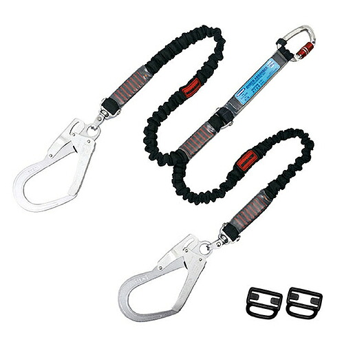 【SALE通貨価値】藤井電工 フルハーネス用幽客yd ( THL-2-NV93SV-33-BK-130KG2R23BX )