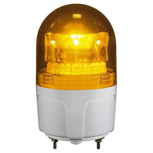 【SALE通貨価値】日動実業 中型LED回転させる灯 ニコフ混雑時 ( VL09S-100NPY )