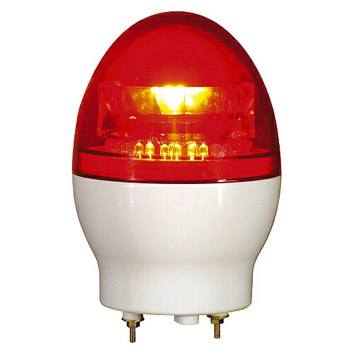 【SALE通貨価値】日動実業 中型LED回転させる灯 ニコフ混雑時 ( VL11F-100NPR )
