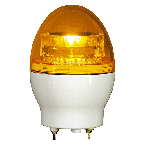 【SALE通貨価値】日動実業 中型LED回転させる灯 ニコフ混雑時 ( VL11F-100NPY )