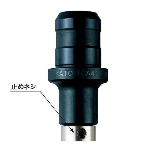 カトウ工機 2面押し込めるクランプコレット ( TCA1022-L+30-HP-U5/8-SB )
