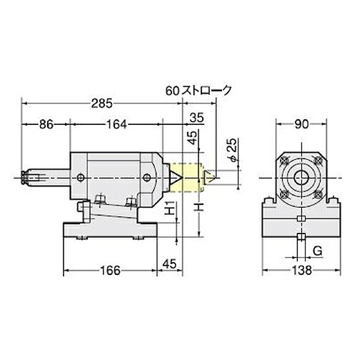 【SALE必要経費】日研生み出すこと所 空圧・油圧兼用小型尻っ方買い溜める ( PBA-150 )
